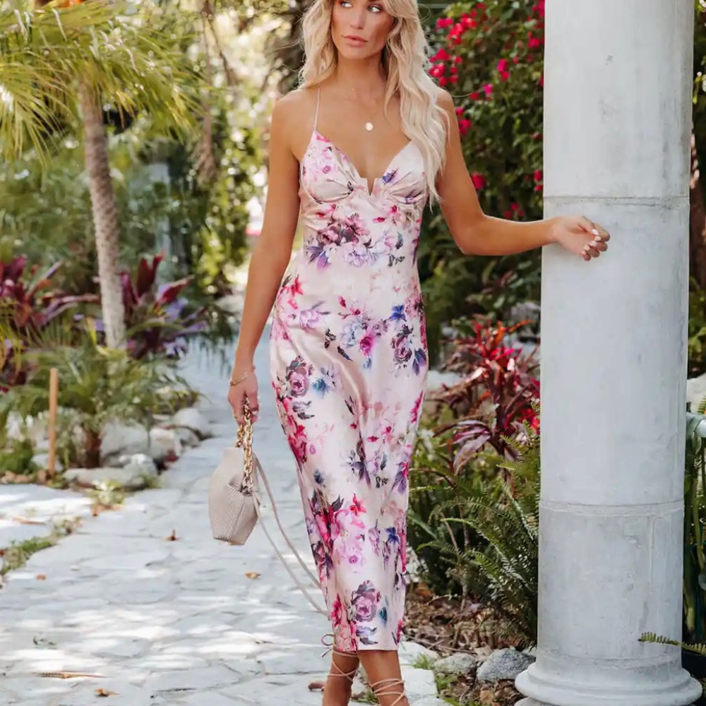 Vici Floral Slip Dress